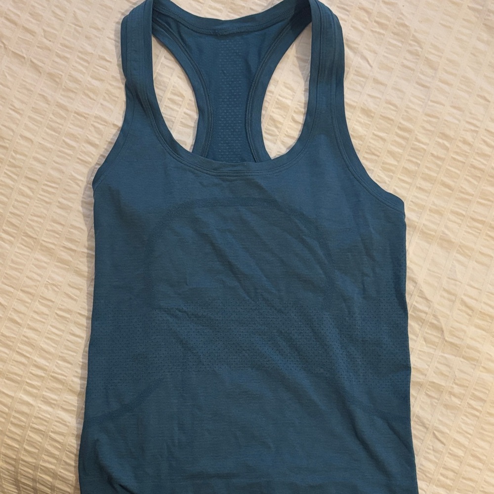 lululemon athletica Teal Tank Top
